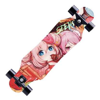 Skateboard mini Cute Girl
